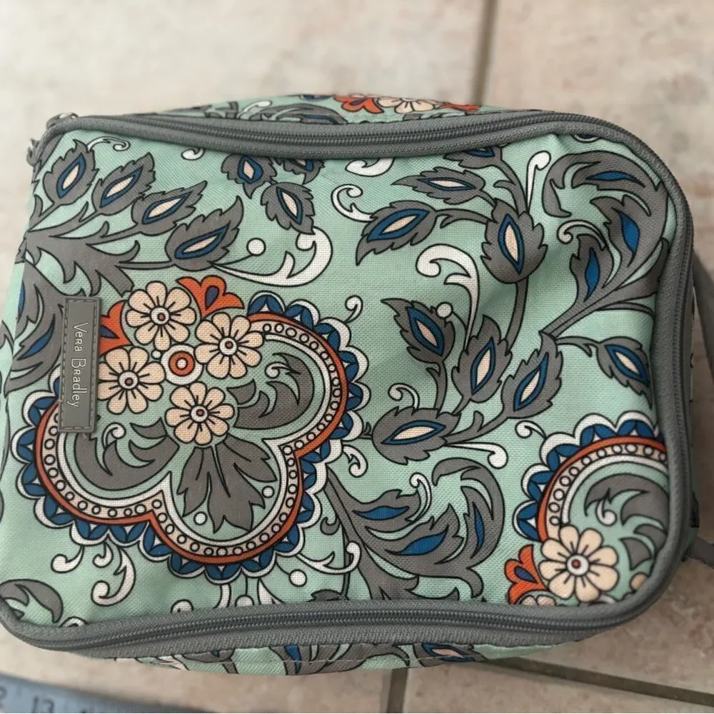 Vera Bradley retired design bag storage bag make up bag cosmetic